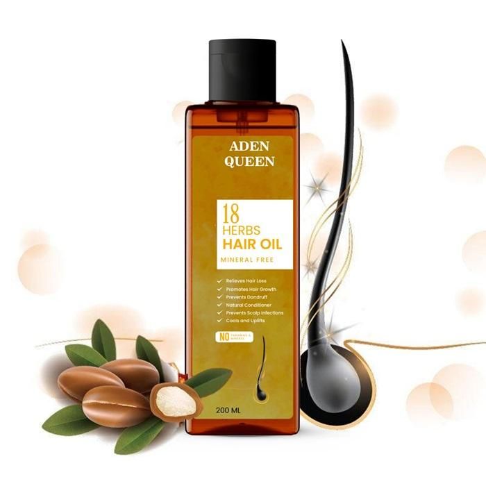 Aen Queen 18 Herbs Hair Oil 200ML