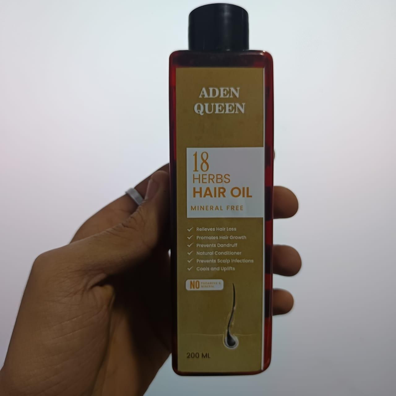 Aen Queen 18 Herbs Hair Oil 200ML